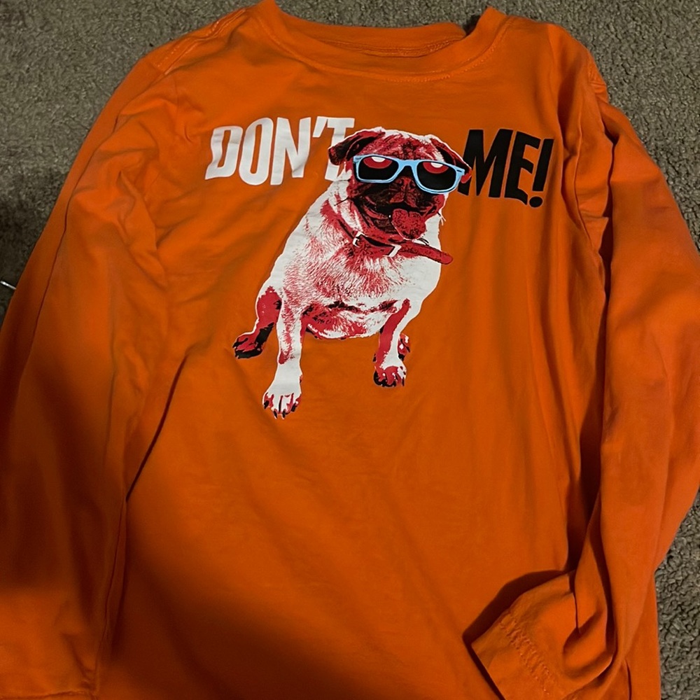 Crazy 8 orange shirt